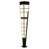 Modern Geometric LED Outdoor Post Light Stainless Steel Landscape Pathway Garden Lamp