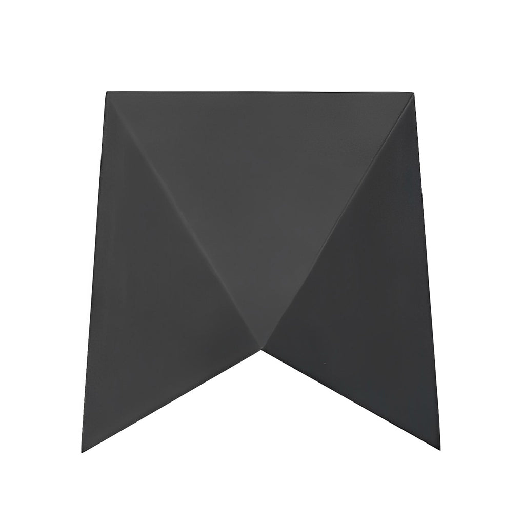 Modern Geometric LED Outdoor Wall Sconce Waterproof Aluminum Exterior Light for Porch and Yard