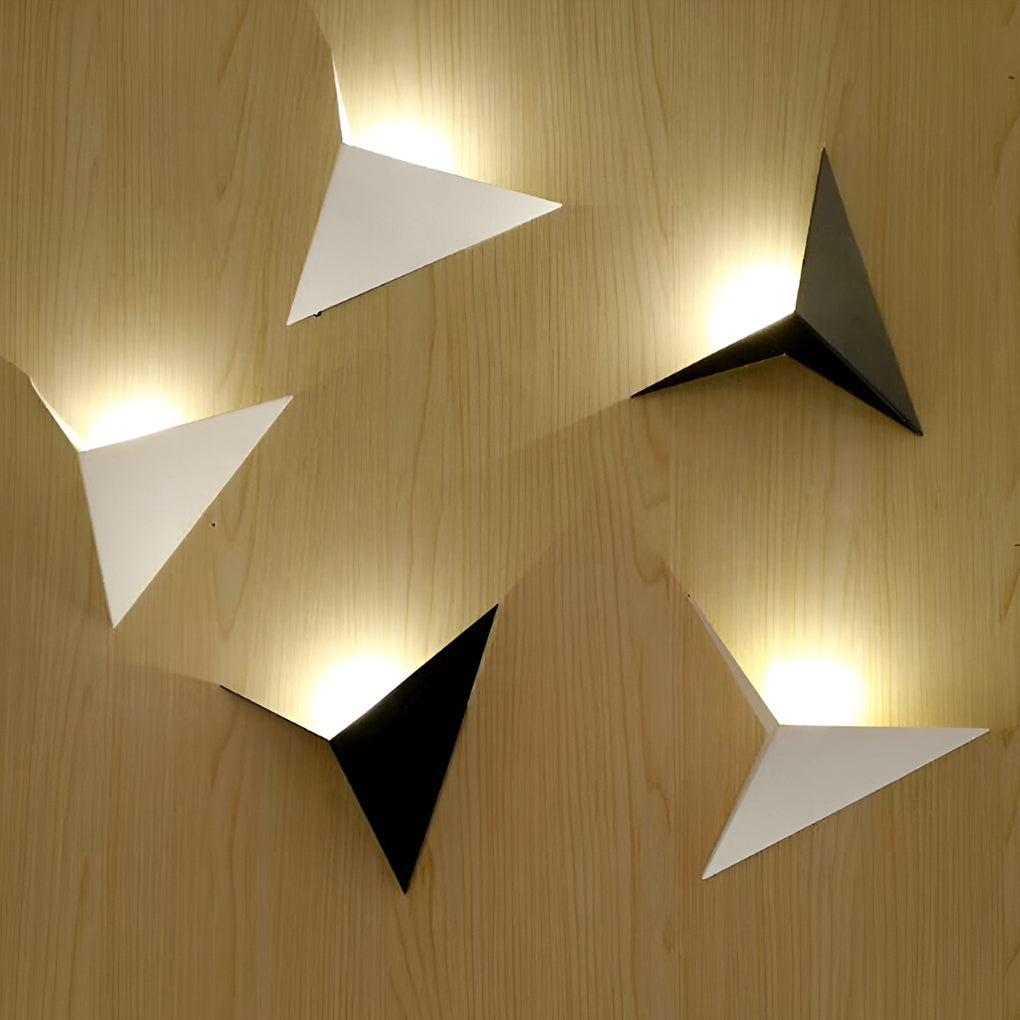 Modern Geometric LED Wall Lamp Nordic 3W Iron Sconce Light for Bedroom and Hallway