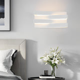 Modern Geometric LED Wall Sconce Minimalist Acrylic Indoor Lighting for Bedroom and Living Room