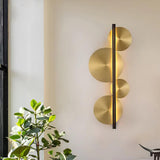 Modern Geometric LED Wall Sconce Strate Stainless Steel Bracket Lamp