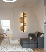 Modern Geometric LED Wall Sconce Strate Stainless Steel Bracket Lamp