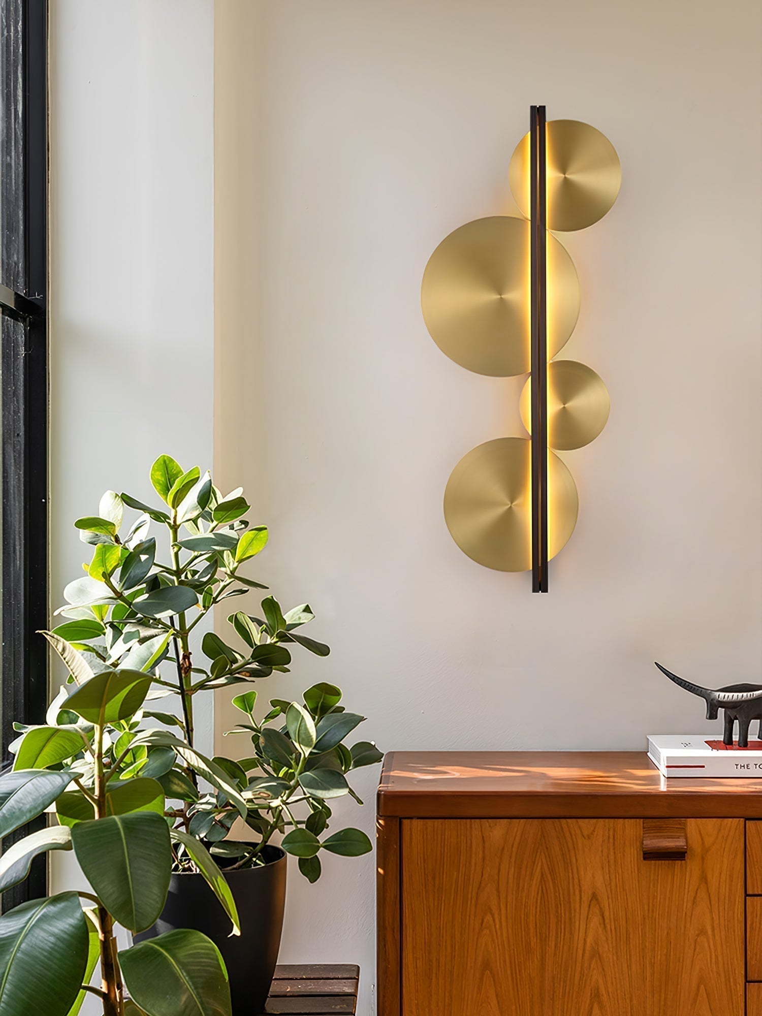 Modern Geometric LED Wall Sconce Strate Stainless Steel Bracket Lamp