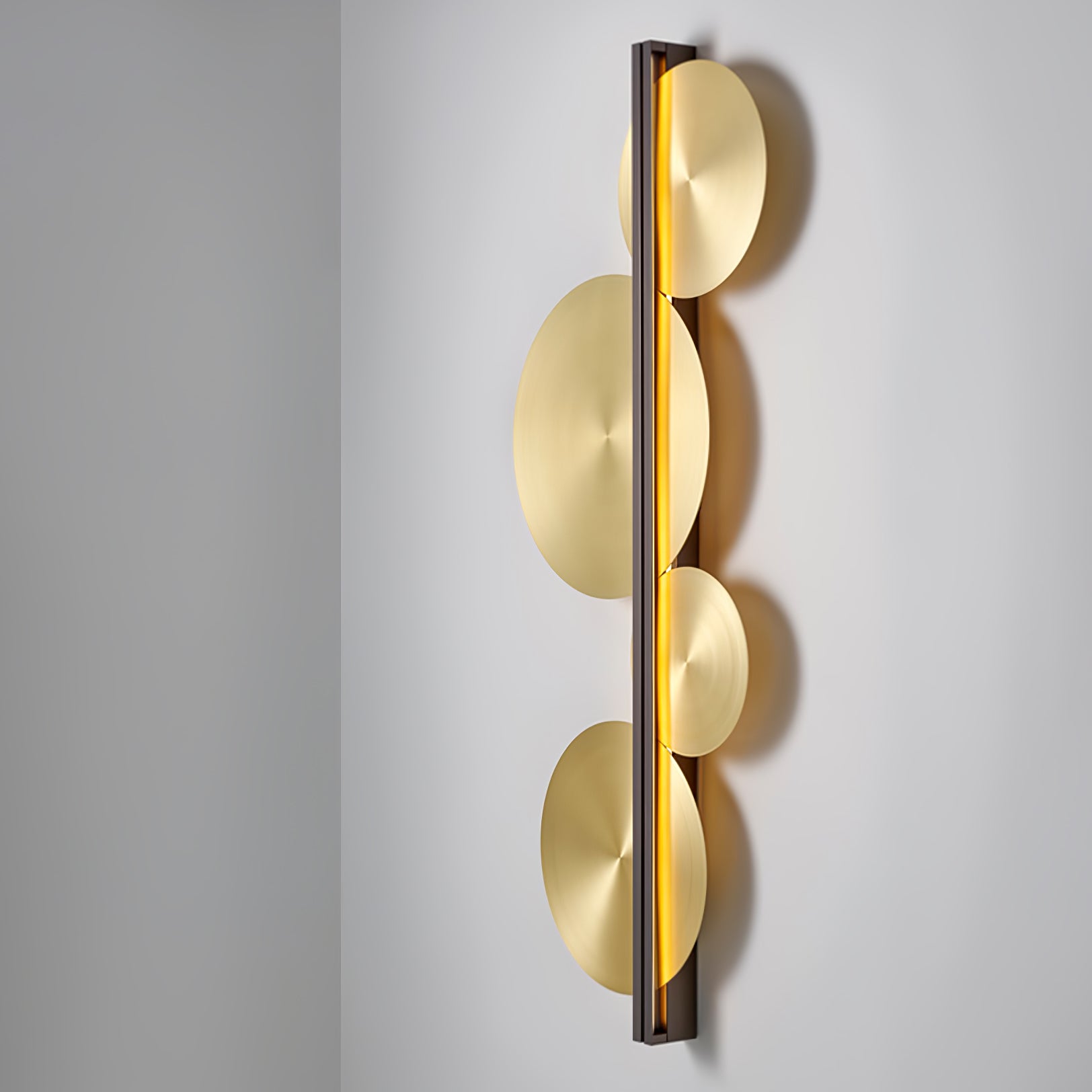 Modern Geometric LED Wall Sconce Strate Stainless Steel Bracket Lamp
