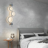 Modern Geometric LED Wall Sconce with Creative Circular Design and Artistic Accent Lighting