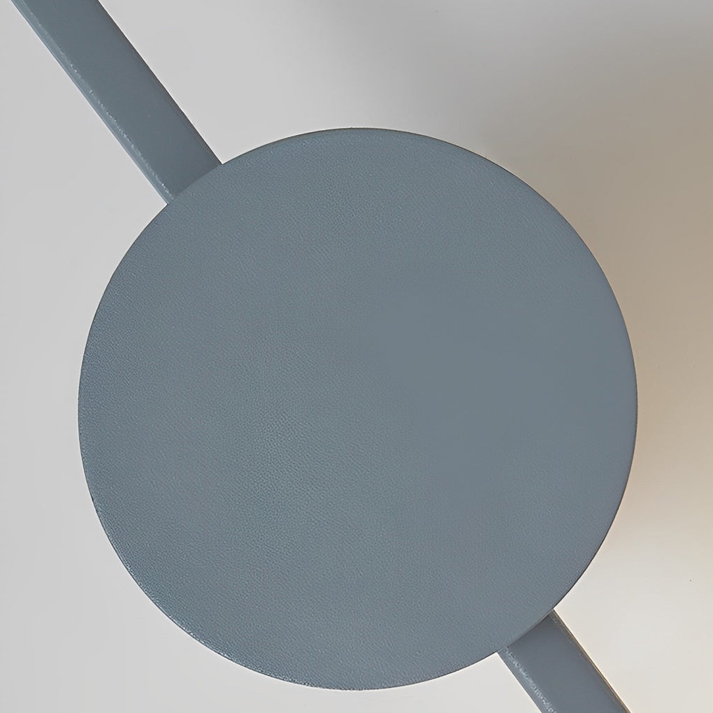 Modern Geometric LED Wall Sconce with Creative Circular Design and Artistic Accent Lighting