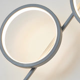 Modern Geometric LED Wall Sconce with Creative Circular Design and Artistic Accent Lighting