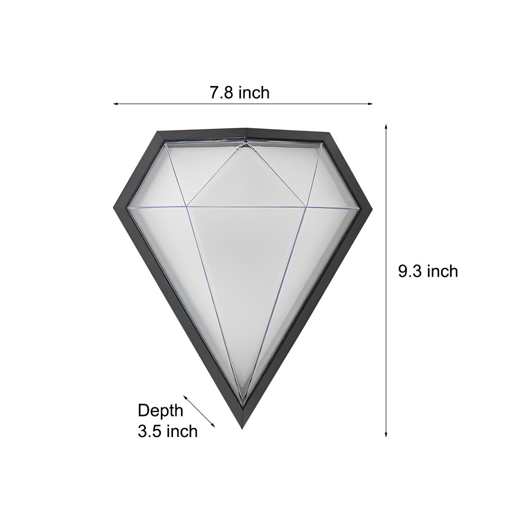 Modern Geometric LED Waterproof Outdoor Wall Sconce Black Exterior Porch Light for Garden and Entryway