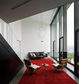 Modern Geometric LED Wire Pendant Lamp Contemporary Black Chandelier Lighting
