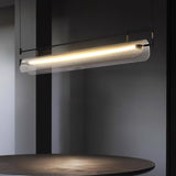 Modern Geometric Linear Strip LED Pendant Light for Dining Room Kitchen Island