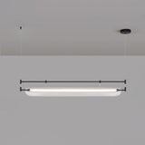 Modern Geometric Linear Strip LED Pendant Light for Dining Room Kitchen Island