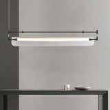 Modern Geometric Linear Strip LED Pendant Light for Dining Room Kitchen Island