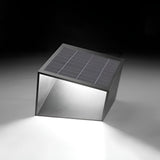 Modern Geometric Outdoor Garden Lights Waterproof Stainless Steel Post Lantern for Landscape Lighting