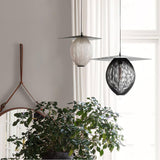 Modern Geometric Perforated Metal Satellite Pendant Lamp for Kitchen Island and Dining Areas
