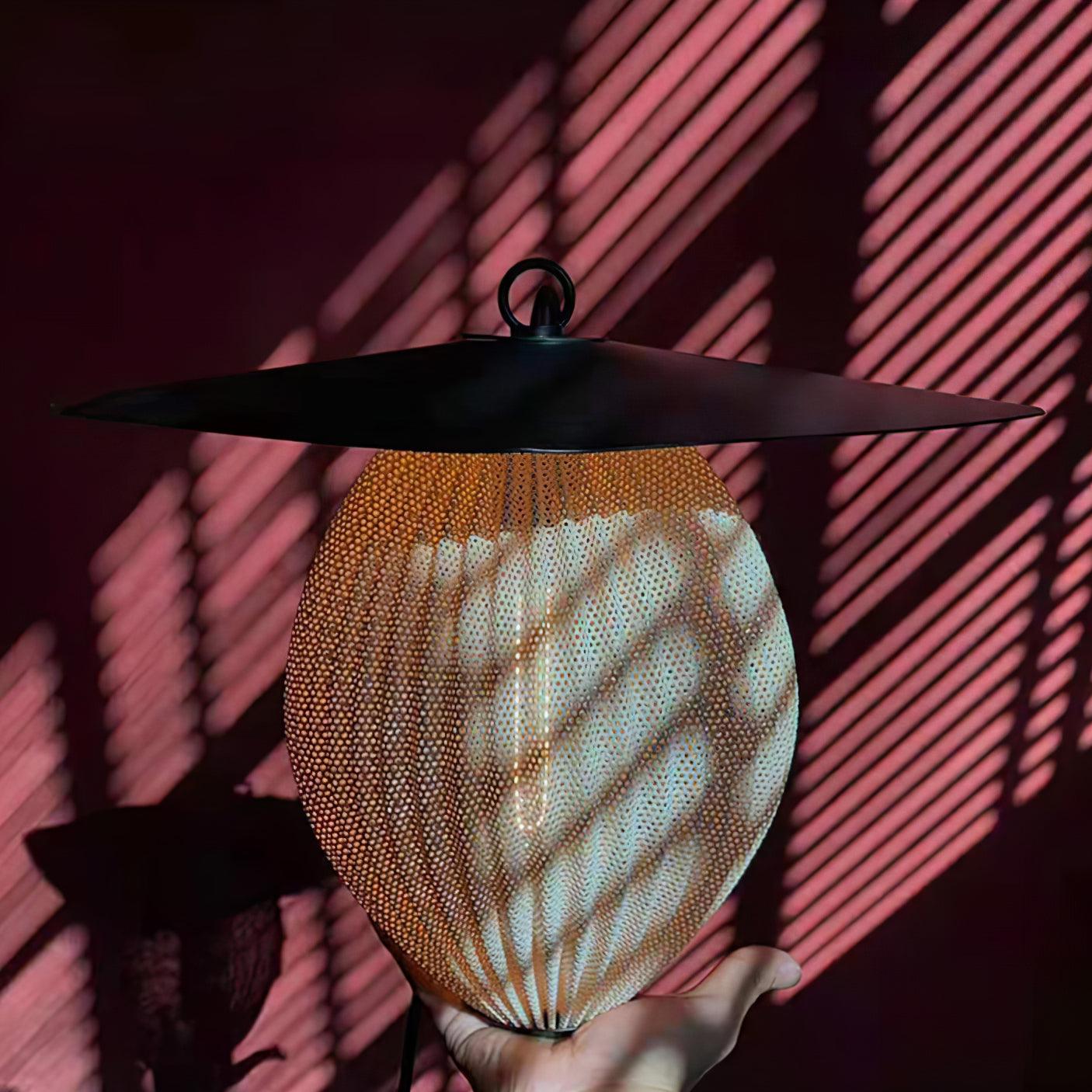 Modern Geometric Perforated Metal Satellite Pendant Lamp for Kitchen Island and Dining Areas