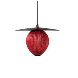 Modern Geometric Perforated Metal Satellite Pendant Lamp for Kitchen Island and Dining Areas