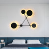 Modern Geometric Round LED Wall Sconce Nordic Minimalist Interior Lighting Fixture for Home