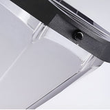 Modern Geometric Solar Powered Outdoor Wall Sconce Waterproof LED Porch Light for Garden Villa