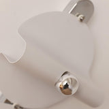 Modern Geometric Space Wall Sconce Chrome Indoor Lighting for Bedroom and Hallway