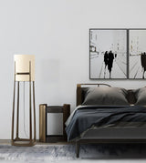 modern-geometric-standing-lamp-with-white-fabric-shade-in-brushed-bronze-finish