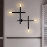 Modern Geometric Strip LED Wall Lamp Contemporary Minimalist Sconce Lighting