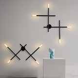 Modern Geometric Strip LED Wall Lamp Contemporary Minimalist Sconce Lighting