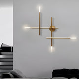 Modern Geometric Strip LED Wall Lamp Contemporary Minimalist Sconce Lighting