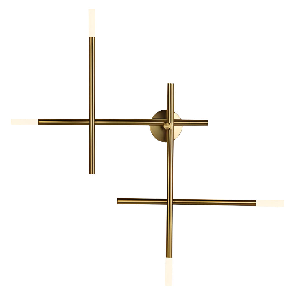 Modern Geometric Strip LED Wall Lamp Contemporary Minimalist Sconce Lighting