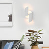 Modern Geometric Up and Down Wall Light Fixture Symmetrical Sconce Set of 2