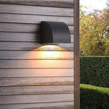 Modern Geometric Waterproof Exterior Wall Sconce IP65 Aluminum Outdoor Lighting for Porch Garden