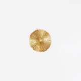 Modern Gilded Lotus Leaf Wall Sconce Artistic Golden Stainless Steel LED Lighting Fixture