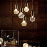 Modern Glass Ball LED Pendant Lighting Gold Nordic Hanging Lamp for Kitchen Island