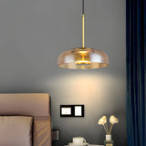 Modern Glass Biossi Pendant Light Nordic LED Hanging Lamp for Living Room