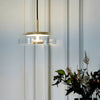 Modern Glass Biossi Pendant Light Nordic LED Hanging Lamp for Living Room