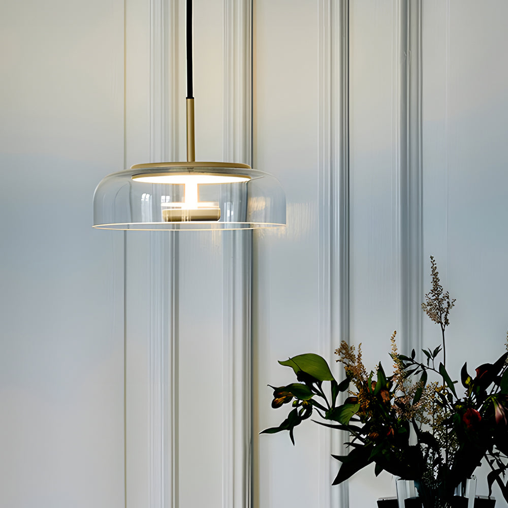 Modern Glass Biossi Pendant Light Nordic LED Hanging Lamp for Living Room