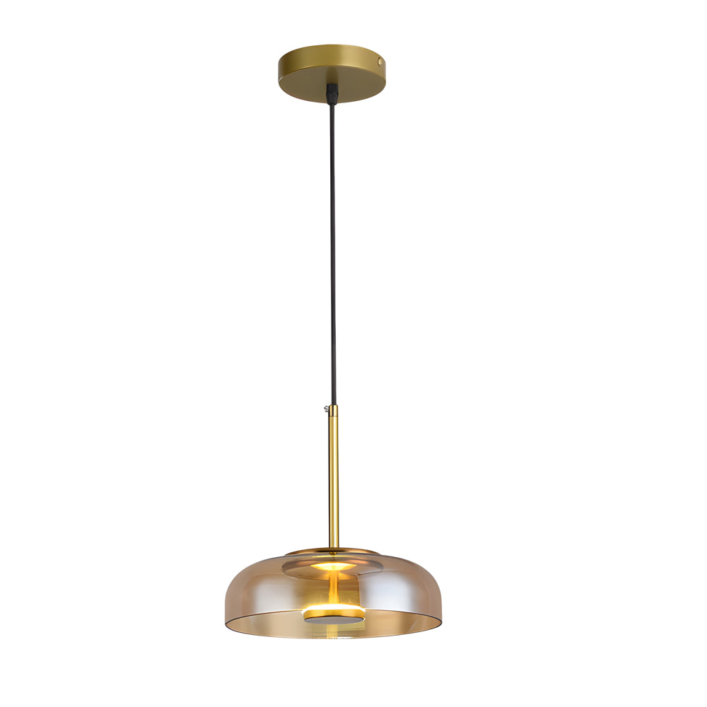 Modern Glass Biossi Pendant Light Nordic LED Hanging Lamp for Living Room