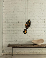 Modern Glass Bubbles Cluster LED Pendant Light for Contemporary Living Spaces
