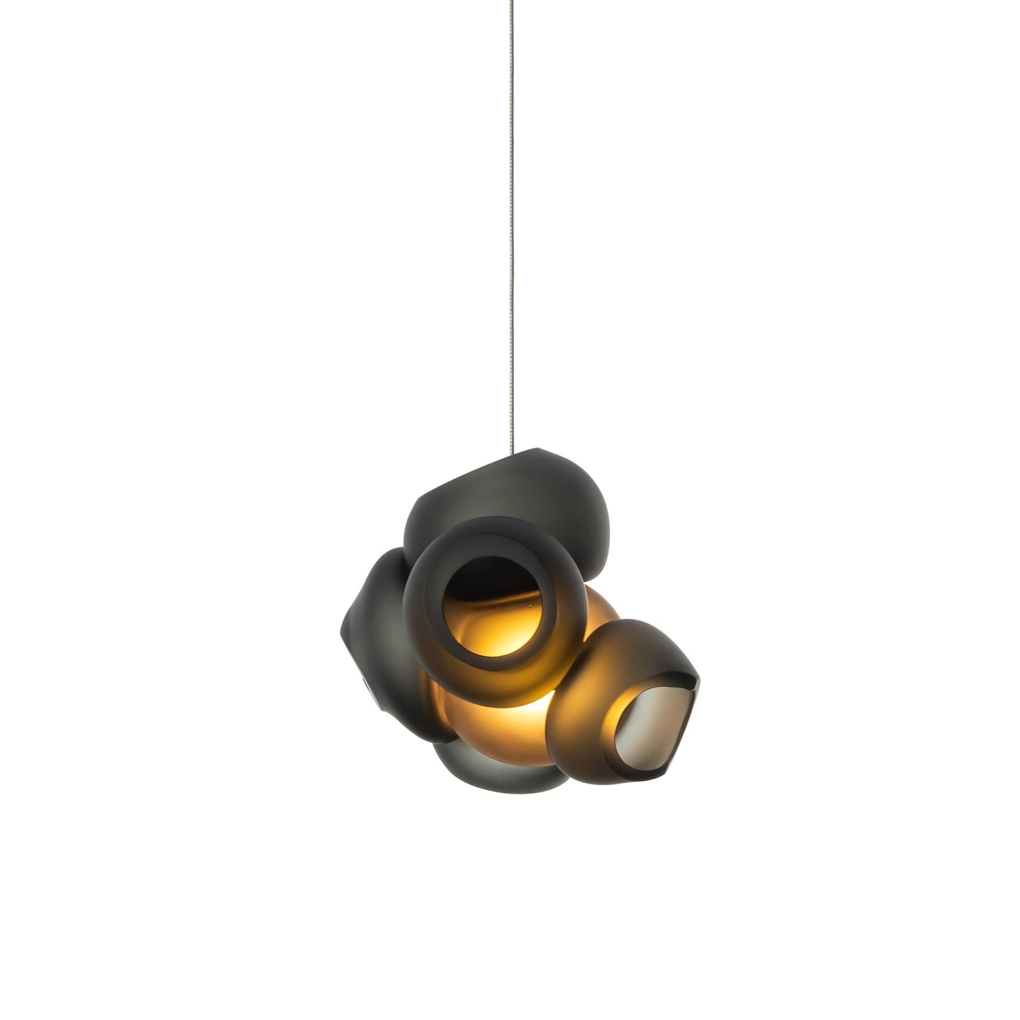 Modern Glass Bubbles Cluster LED Pendant Light for Contemporary Living Spaces