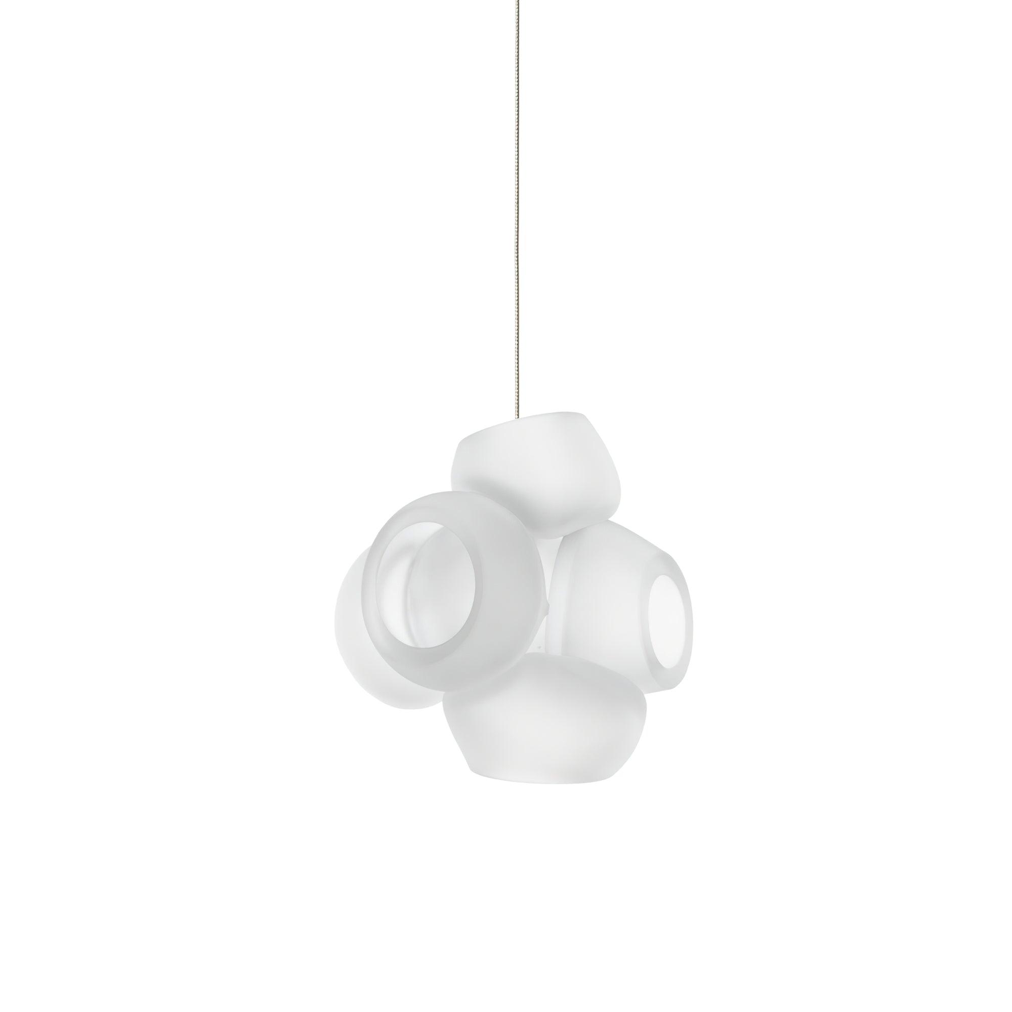 Modern Glass Bubbles Cluster LED Pendant Light for Contemporary Living Spaces
