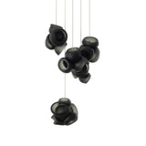 Modern Glass Bubbles Cluster LED Pendant Light for Contemporary Living Spaces