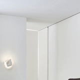 Modern Glass Globe and Metal LED Wall Sconce Set of 2 for Living Room and Bedroom Lighting
