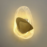 Modern Glass Globe and Metal LED Wall Sconce Set of 2 for Living Room and Bedroom Lighting