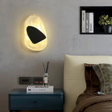 Modern Glass Globe and Metal LED Wall Sconce Set of 2 for Living Room and Bedroom Lighting