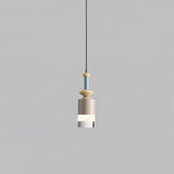 Modern Glass Globe Ball Pendant Light Scandinavian Style Mini Cream Hanging Lamp