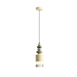 Modern Glass Globe Ball Pendant Light Scandinavian Style Mini Cream Hanging Lamp