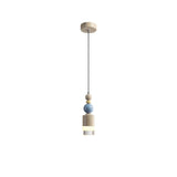 Modern Glass Globe Ball Pendant Light Scandinavian Style Mini Cream Hanging Lamp