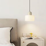 Modern Glass Globe Pendant Lamp Minimalist Spherical Hanging Light for Living Room