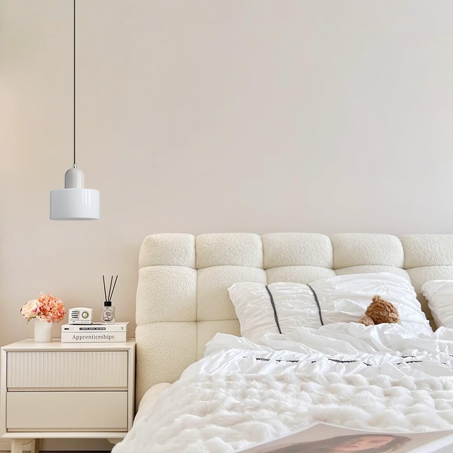 Modern Glass Globe Pendant Lamp Minimalist Spherical Hanging Light for Living Room