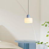 Modern Glass Globe Pendant Lamp Minimalist Spherical Hanging Light for Living Room