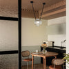 Modern Glass Jar LED Pendant Light Creative Hanging Lamp for Living Room and Bedroom Decor